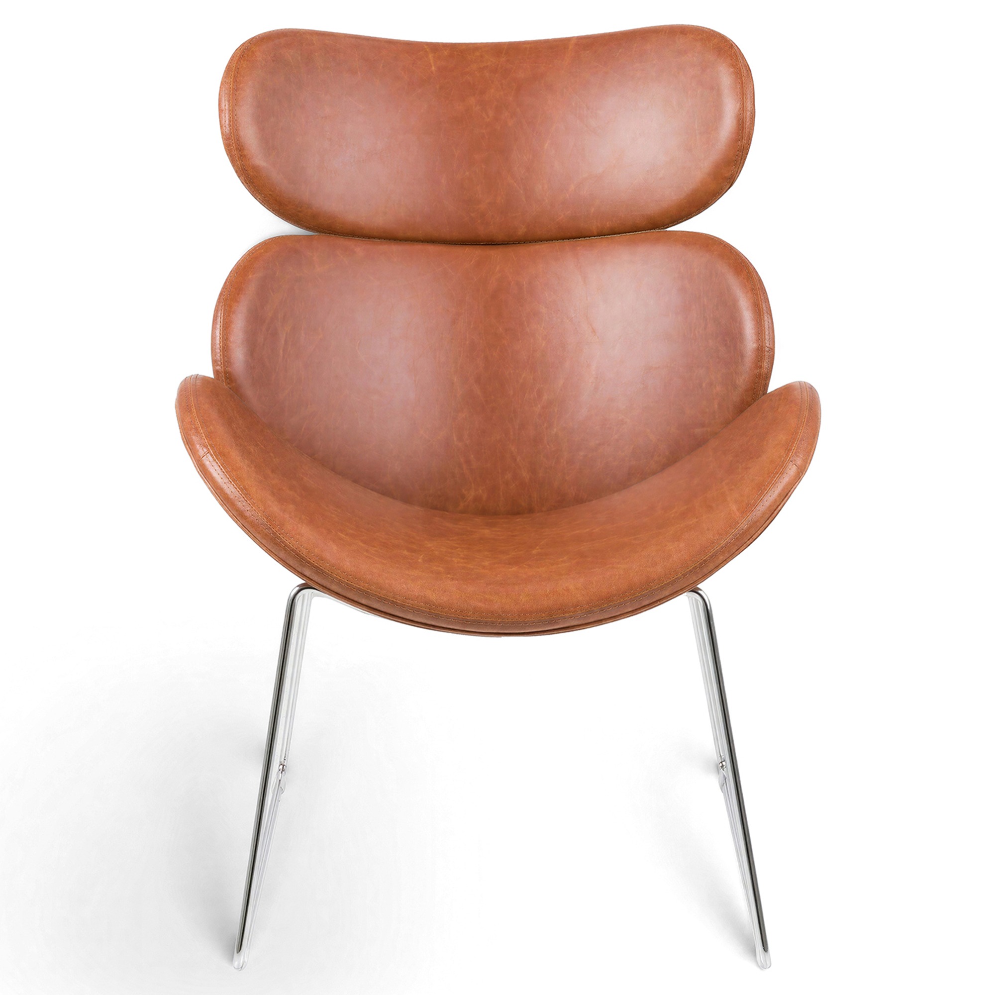 Fåtölj 'Hushum' 85cm - Brun
