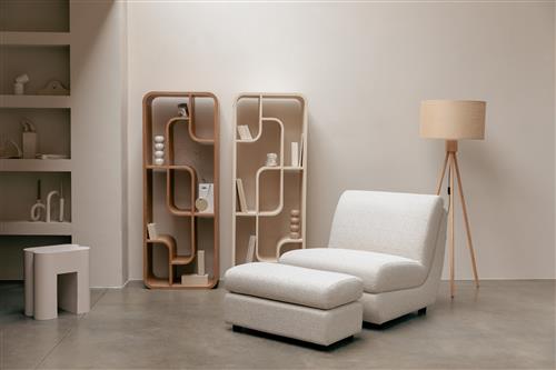 Fåtölj 'Mississippi' - Beige