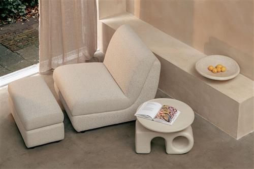 Fåtölj 'Mississippi' - Beige