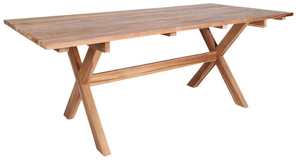 trädgårdsbord 'oviedo' 200x90cm - ek