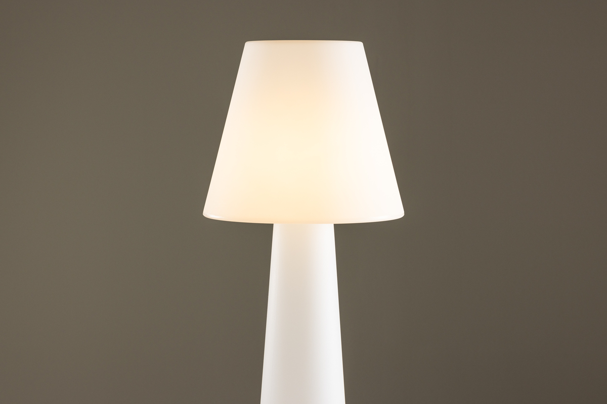 Golvlampa 'Montreuil' - Vit