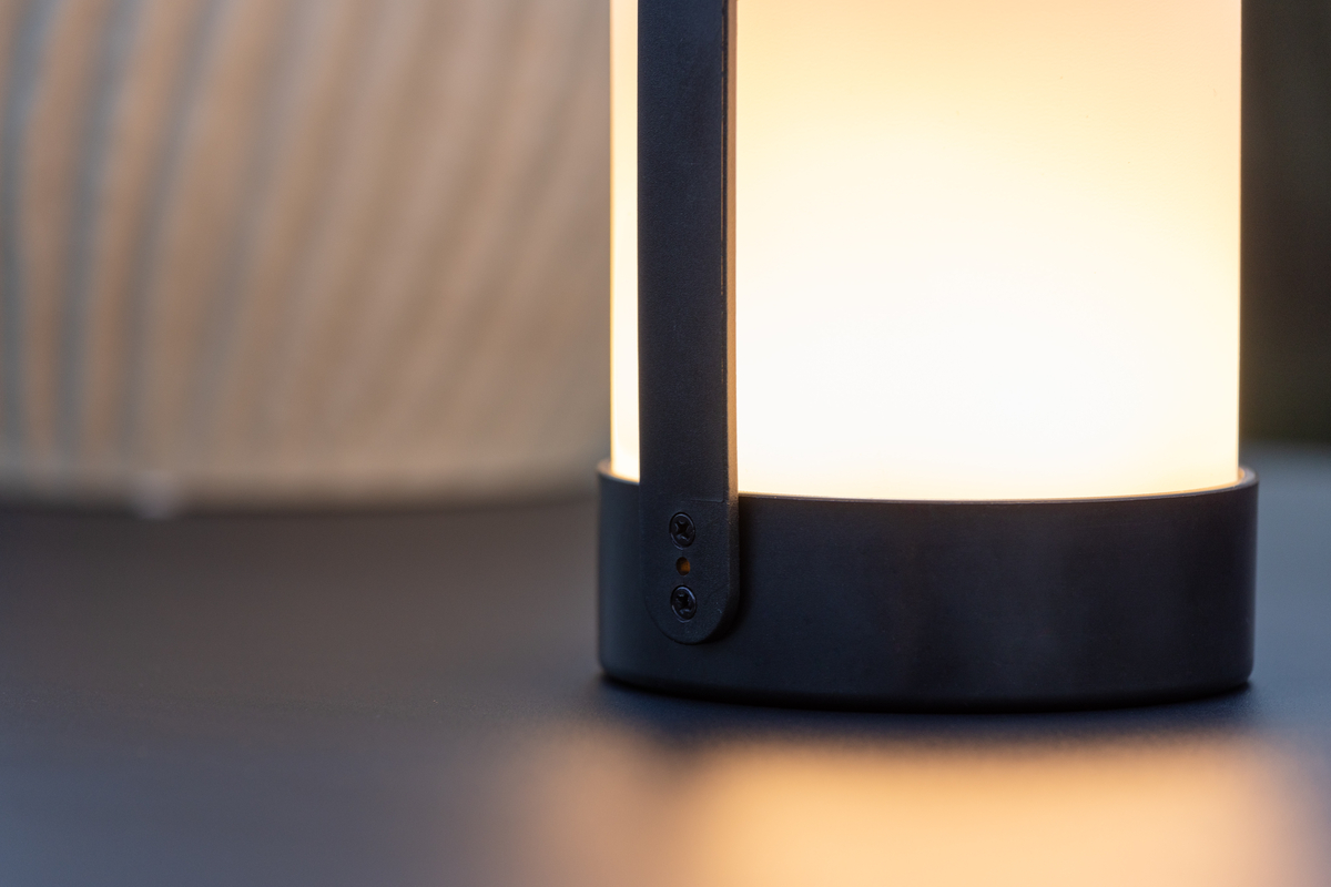 Bordslampa 'Barletta' - Svart