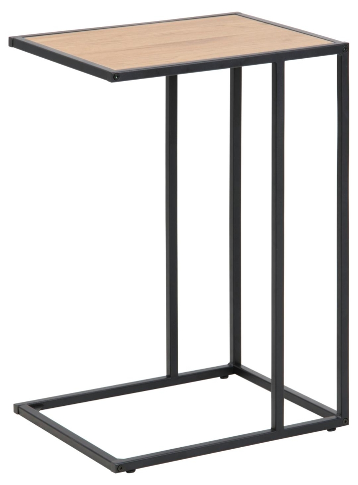 sidobord 'hydra' 43cm - natur/svart