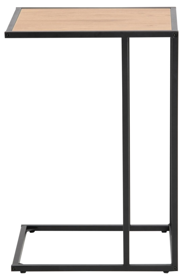 Sidobord 'Hydra' 43cm - Natur/Svart