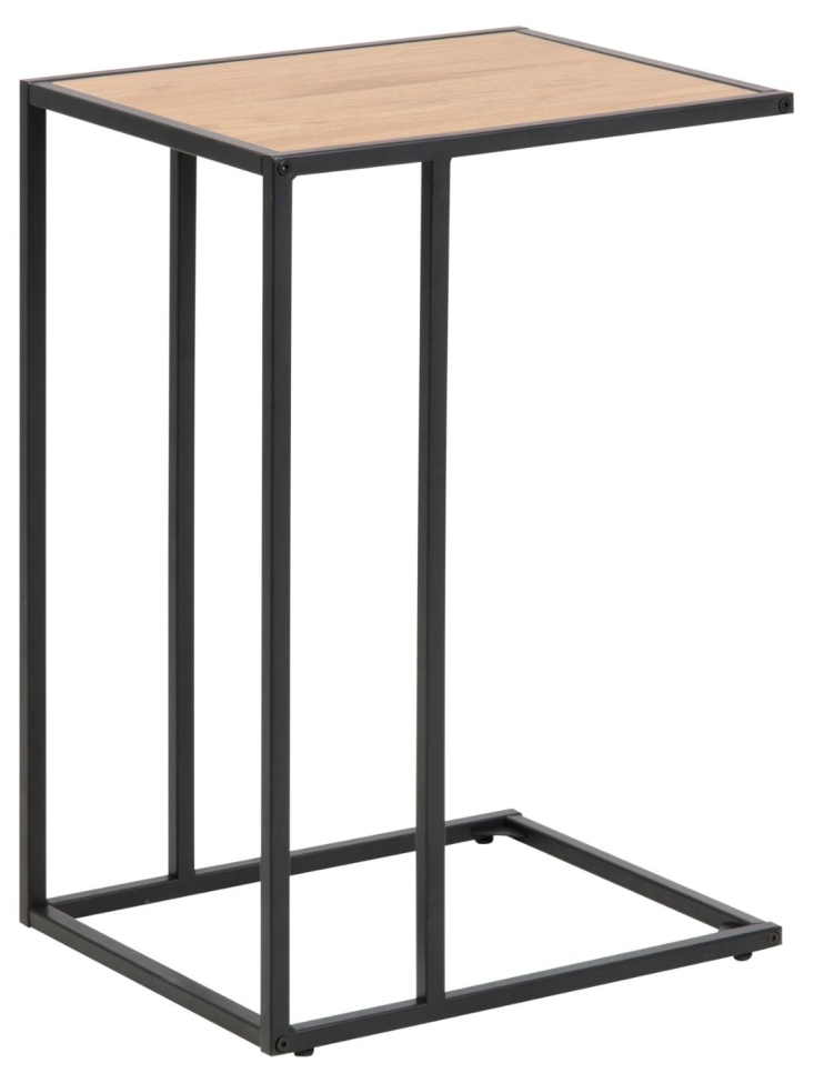 Sidobord 'Hydra' 43cm - Natur/Svart