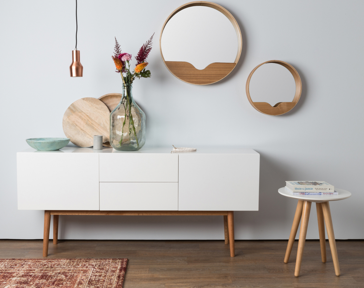Spegel 'Rund' 60cm