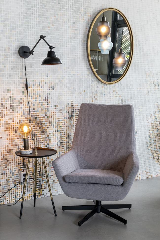 Spegel 'Matz' - Oval Antik