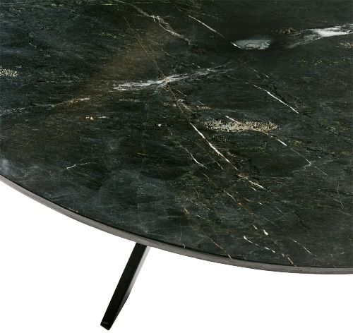 Bord 'Milan' Runt 120cm - Svart