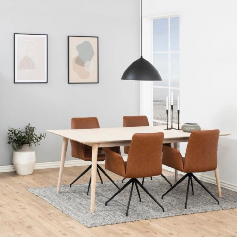 Stol 'Västerås' - Brun