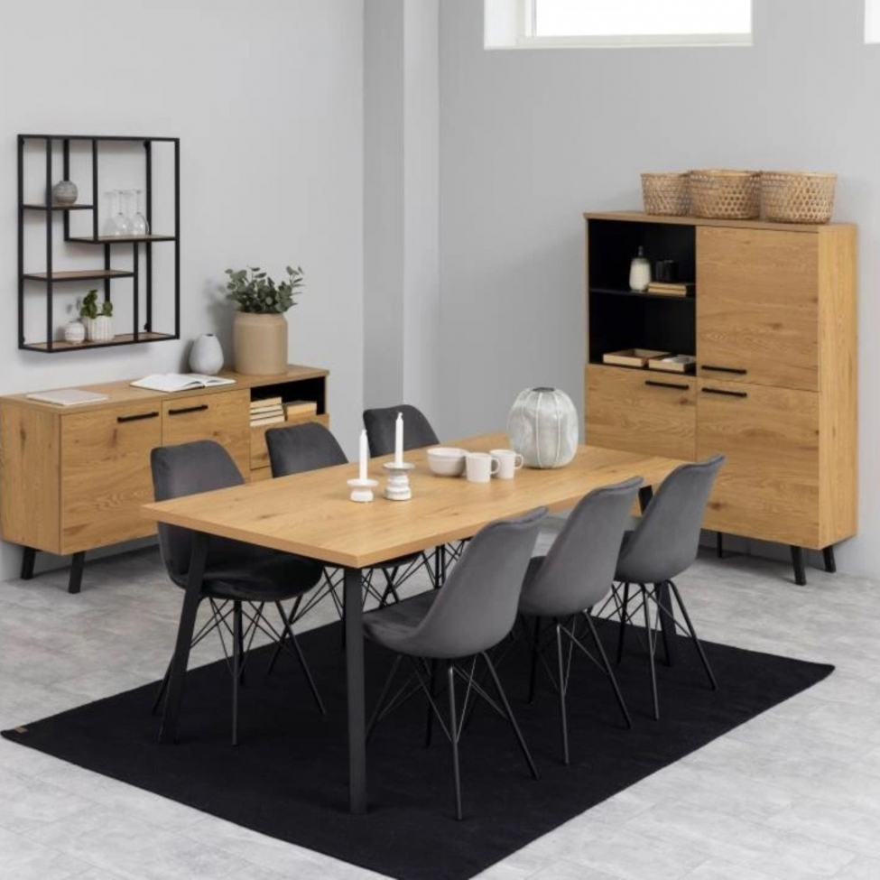 Stol 'Eris' - Grå/Svart