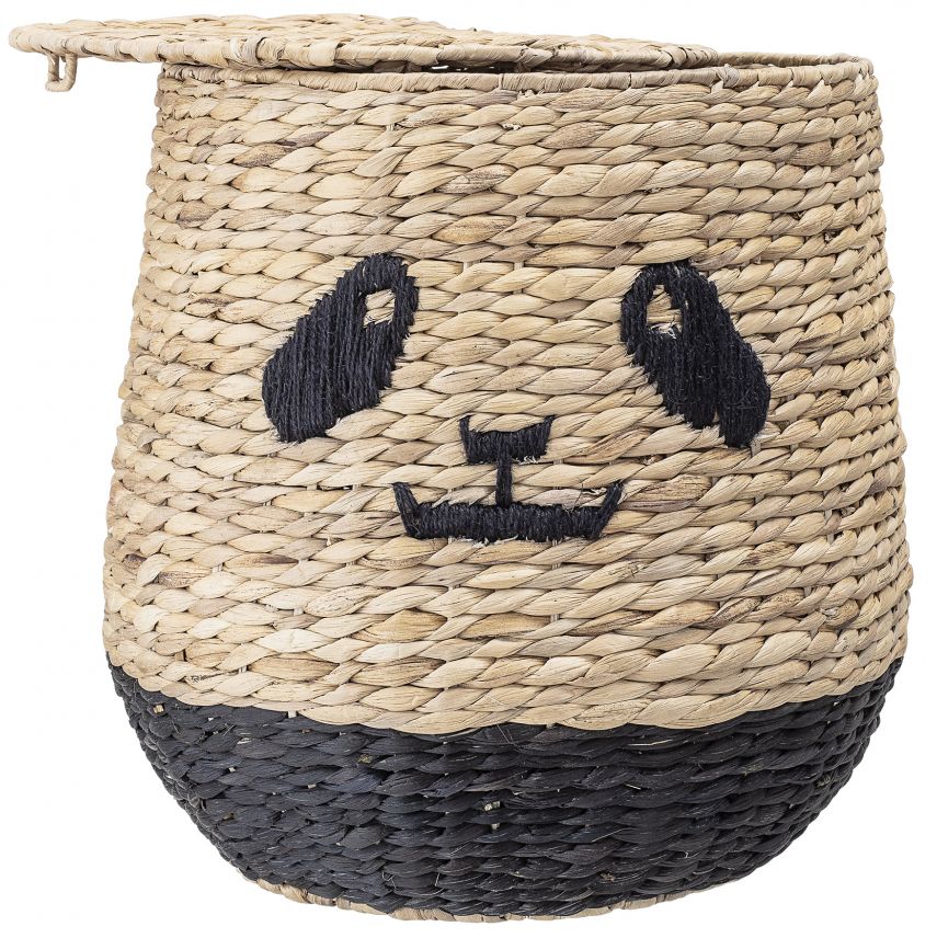 Korg 'Panda' - Natur/Svart
