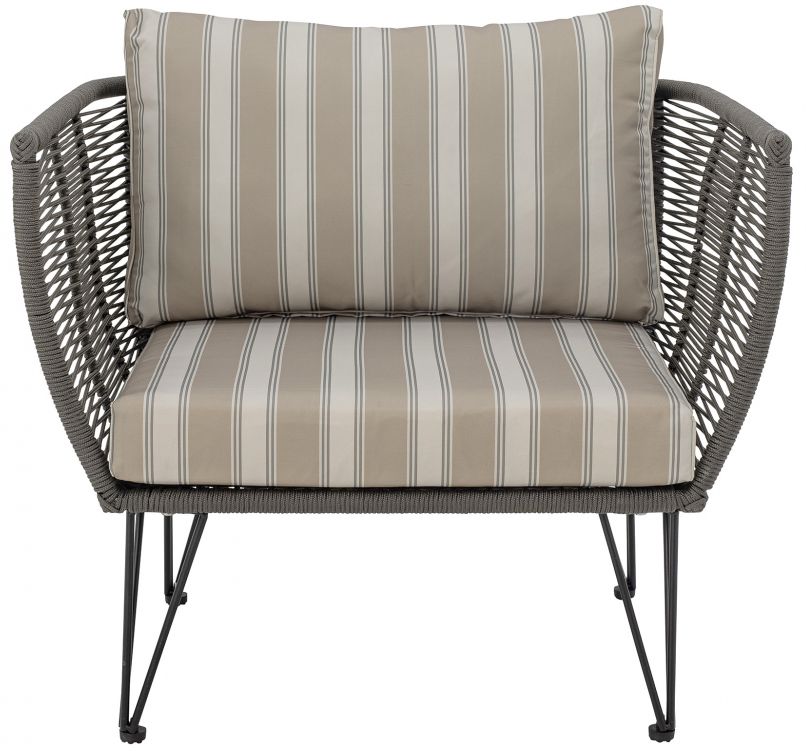 fåtölj 'mundo' - metall