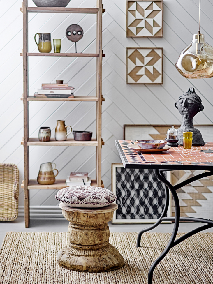 Taklampa 'Azizi' - Brun