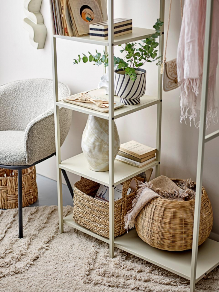 Klädhylla 'Valde' - Beige