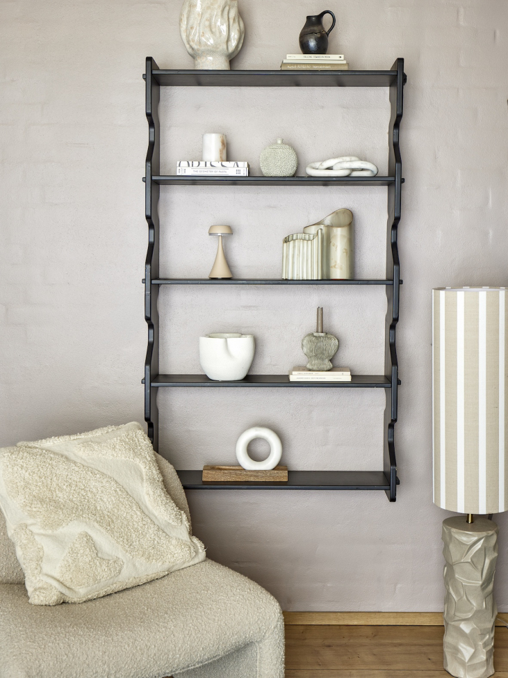 Golvlampa 'Jani' - Natur