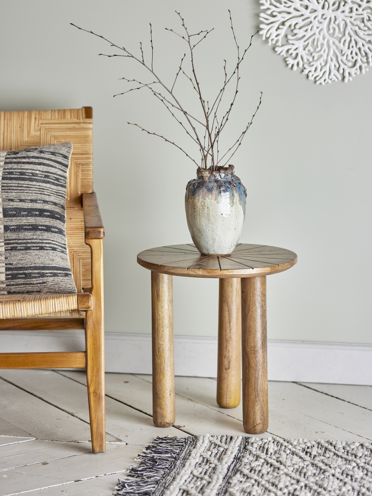 Soffbord 'Stella' 40cm Runt- Natur