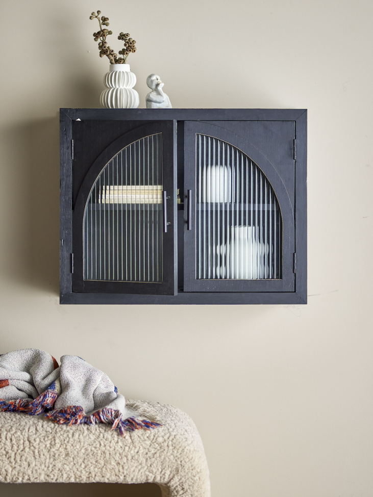 Väggskåp 'Lario' - Svart