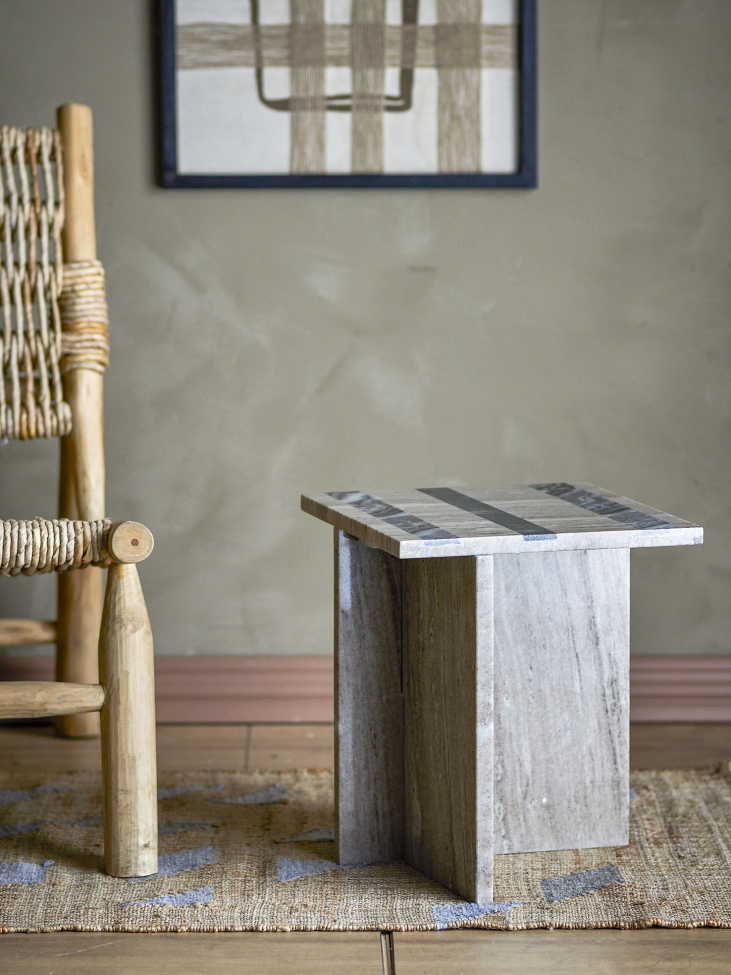 Sidobord 'Clea' - Marmor