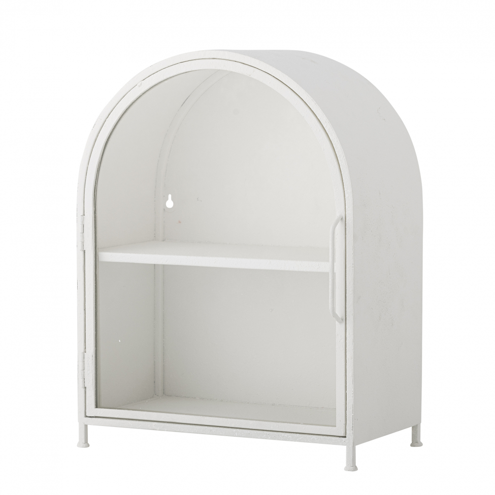 Skåp 'Soria' - Vit/metall