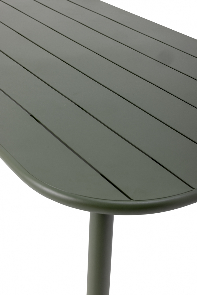 Utomhusbord 'Calana' - Grön/metall