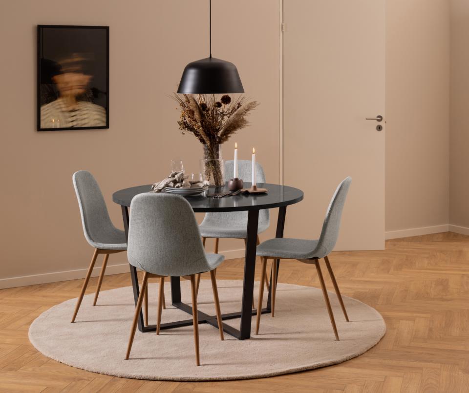 Matbord 'Filipstad' - Svart