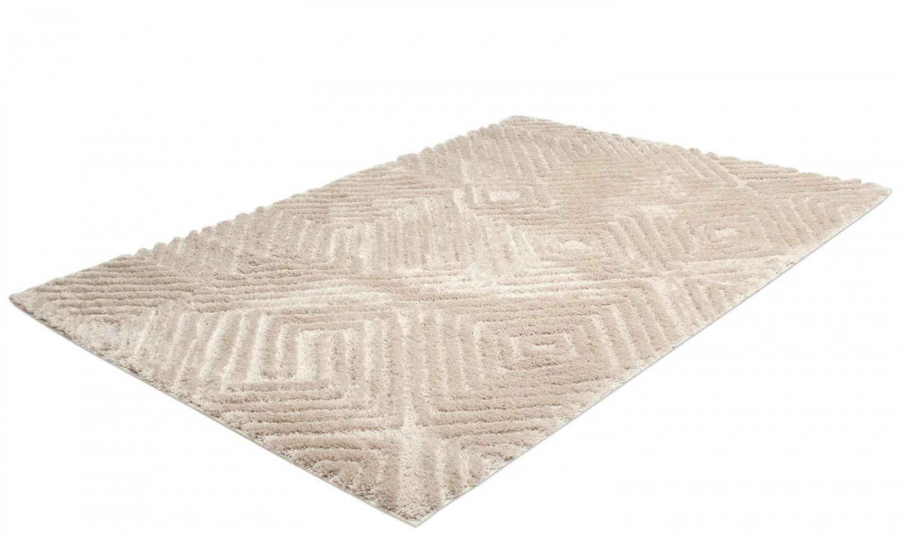 Ryamatta 'Monti' 120x180cm - Beige