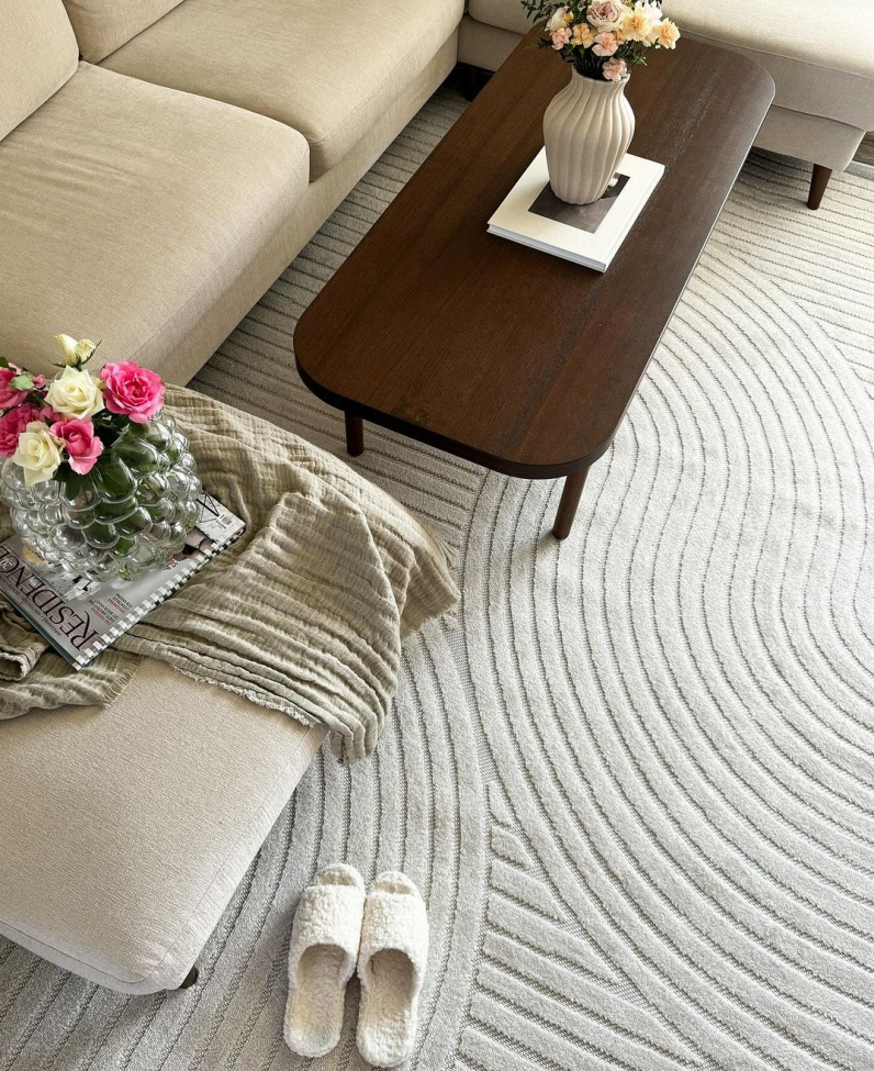 Matta 'Shaggy Indoor-Outdoor' 240x340cm - Cream
