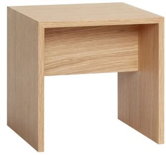 sidobord 'recycled' - natur