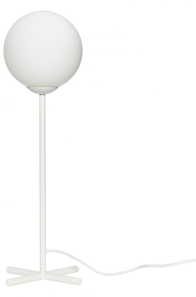 bordslampa 'bulb' - vit