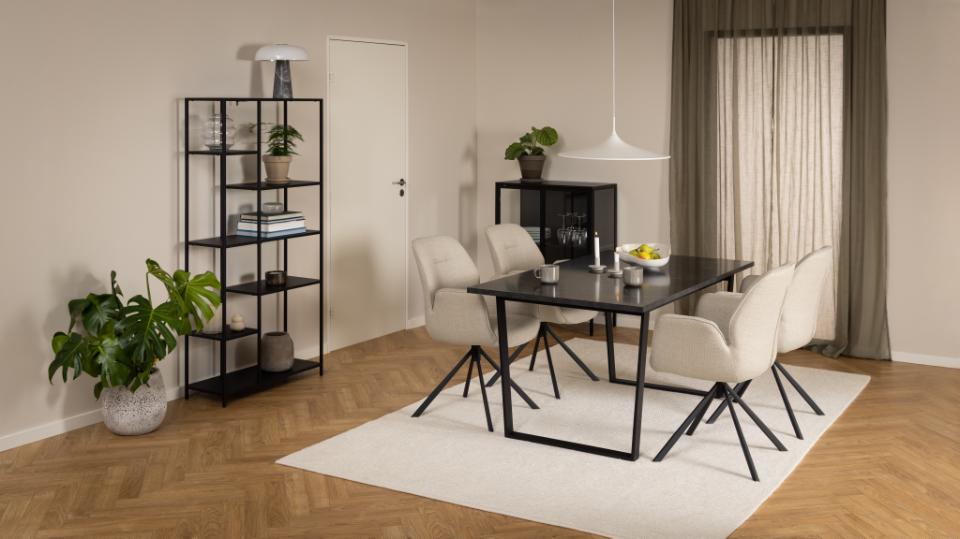 Matbord 'Corfu' - Svart