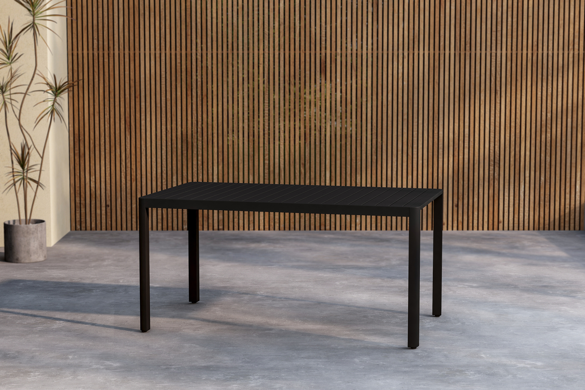 Matbord 'Giardini' 150x72cm - Svart