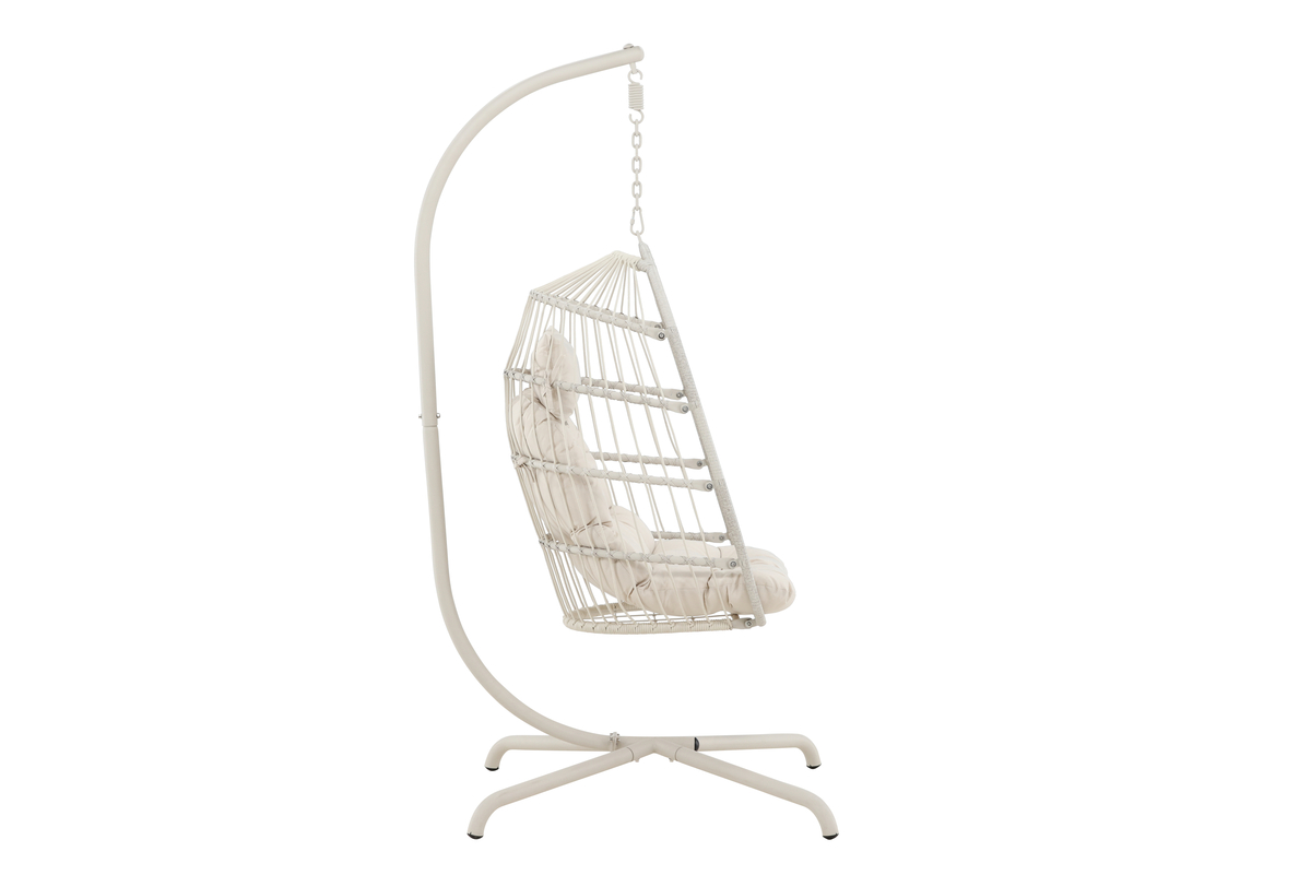 Hängstol 'Trezza' - Beige