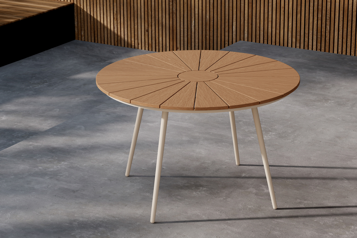 Matbord 'San Vito' 120x74cm - Beige