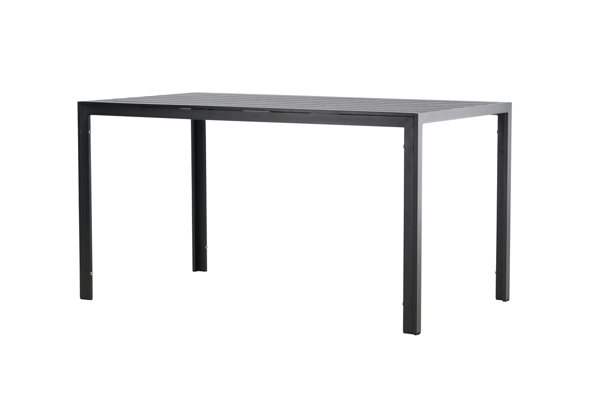 Matbord 'Mirko' 140x74cm - Svart