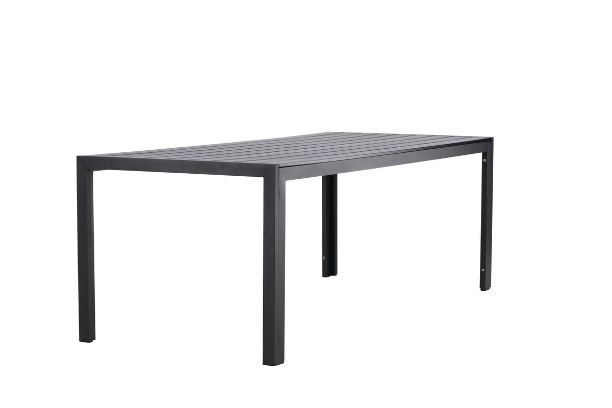 Matbord 'Mirko' 205x74cm - Svart