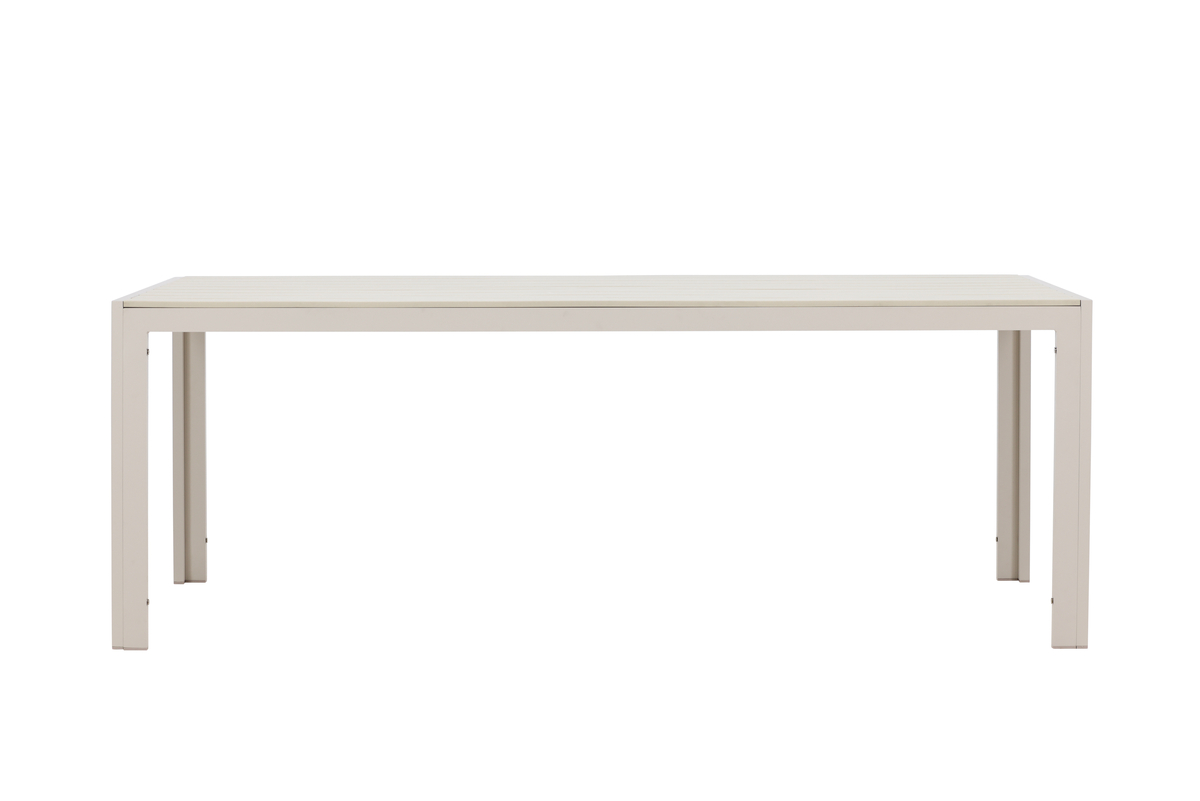 matbord 'mirko' 205x74cm - beige