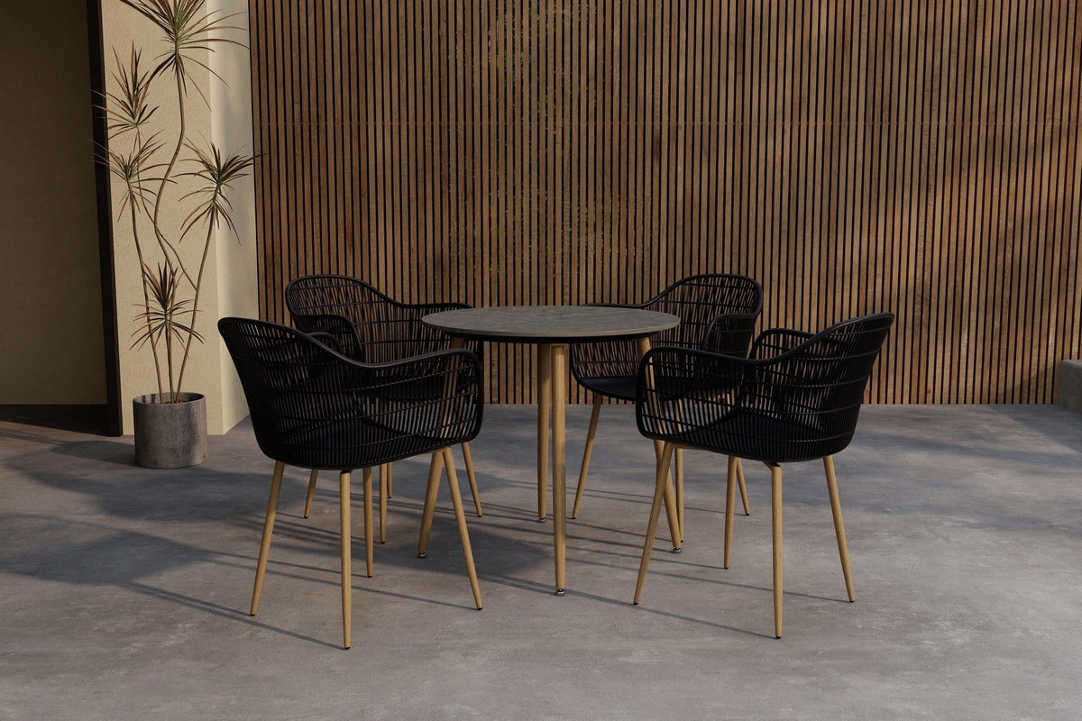 Matgrupp 'Anafi' - Grå/svart