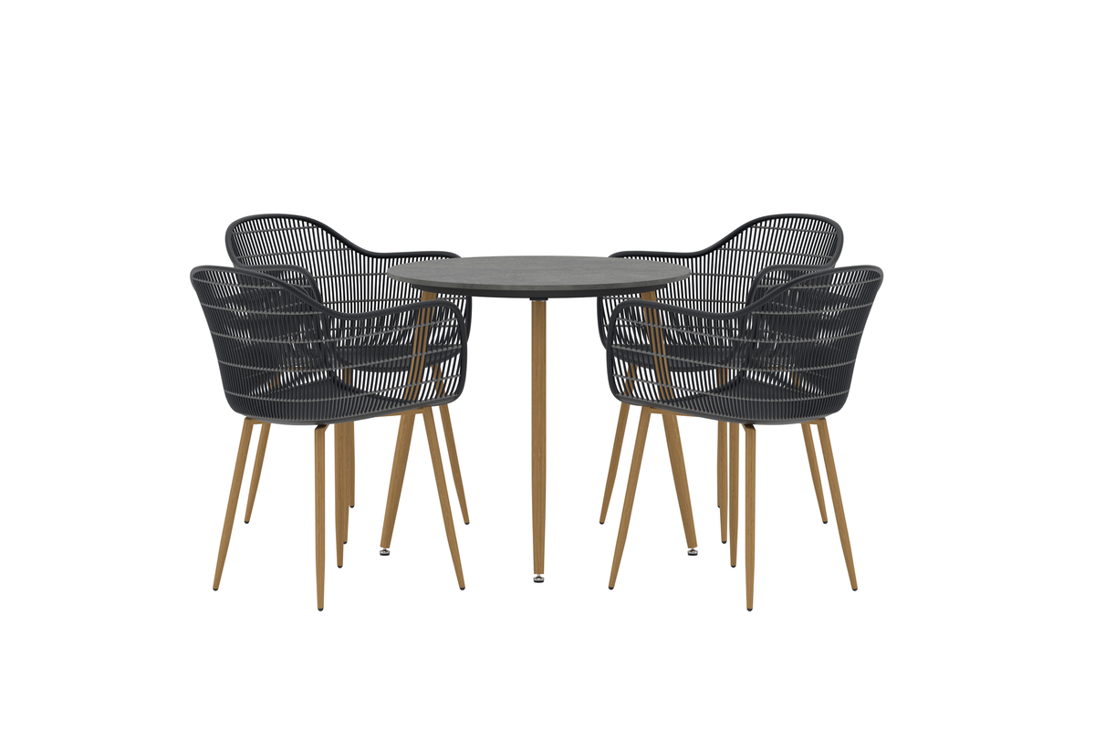 Matgrupp 'Anafi' - Grå/svart