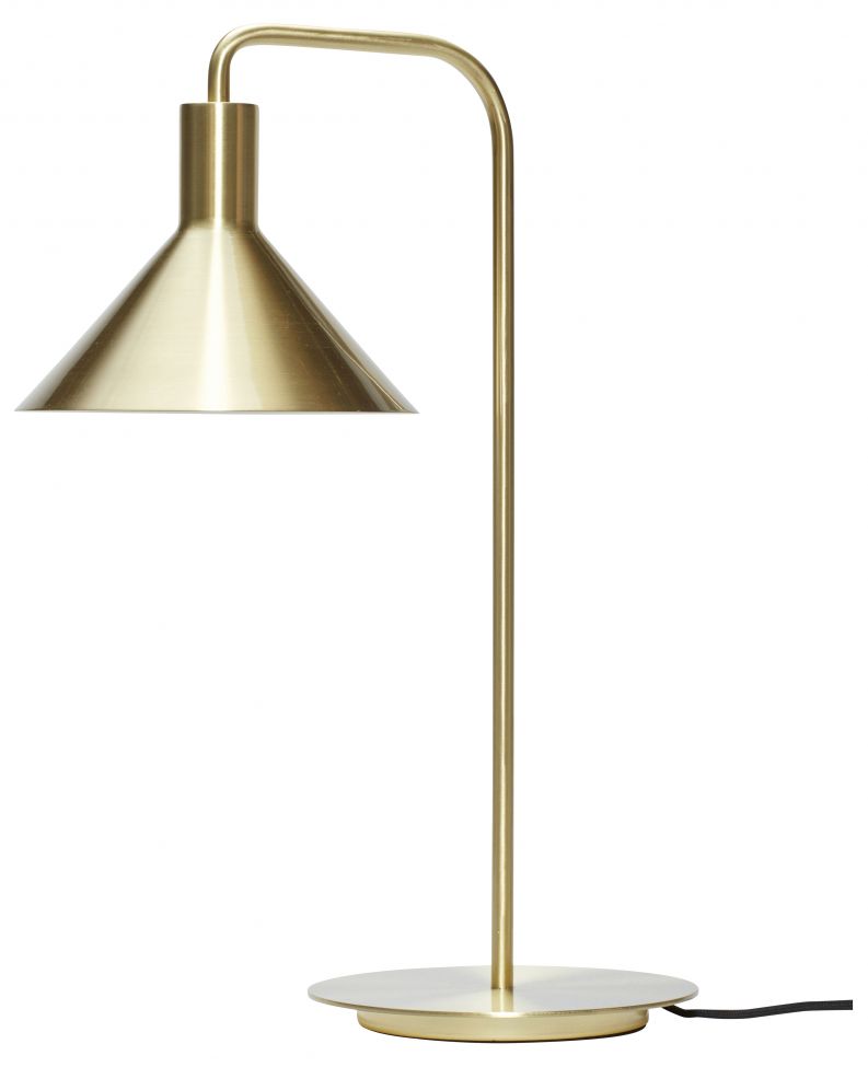 bordslampa 'yama' - mässing