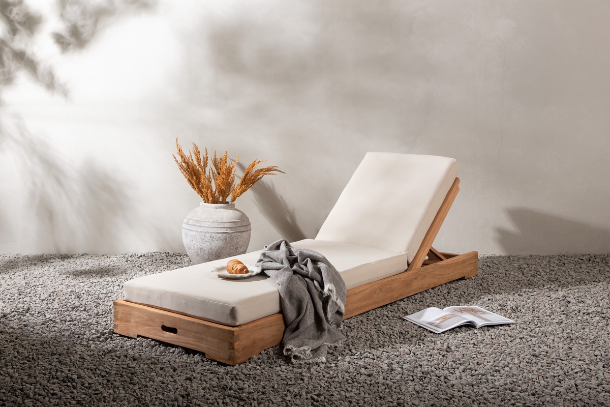 Solstol 'Sunbed' - Natur