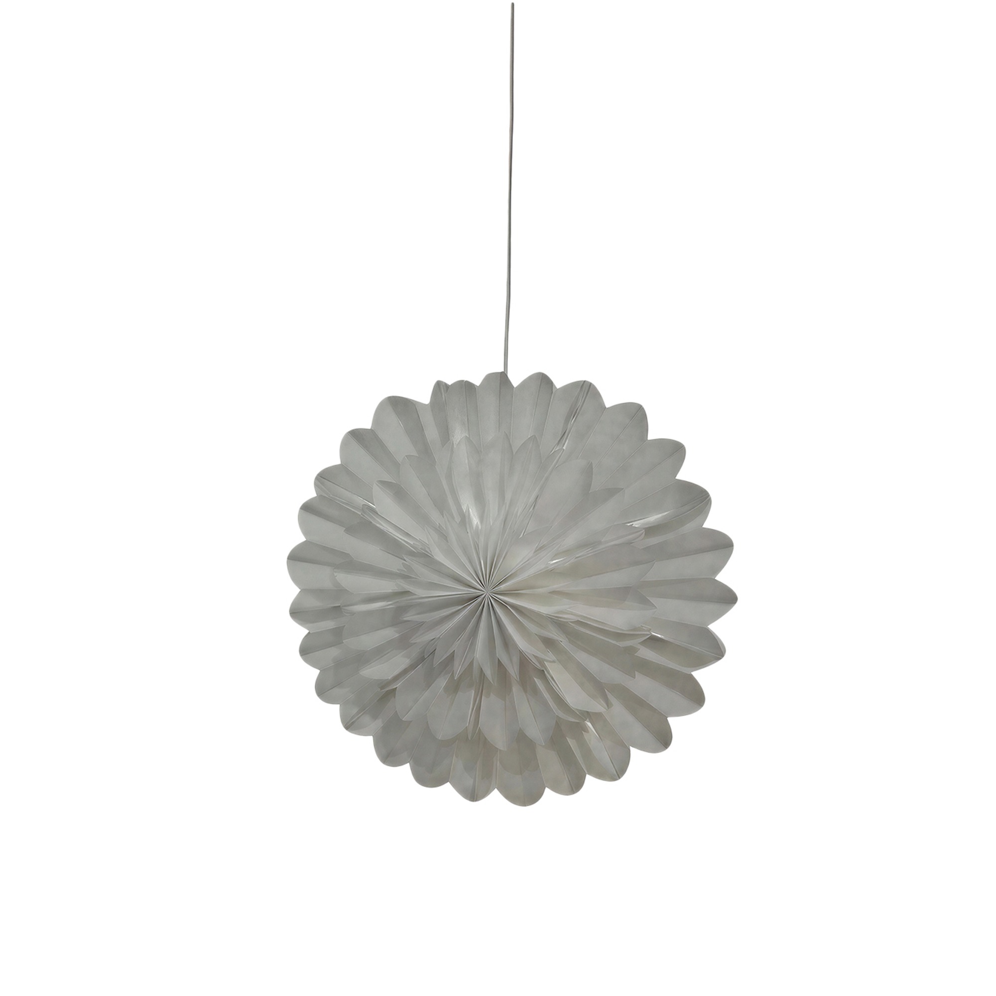 Adventsstjärna 'Lotus' 60cm - Vit