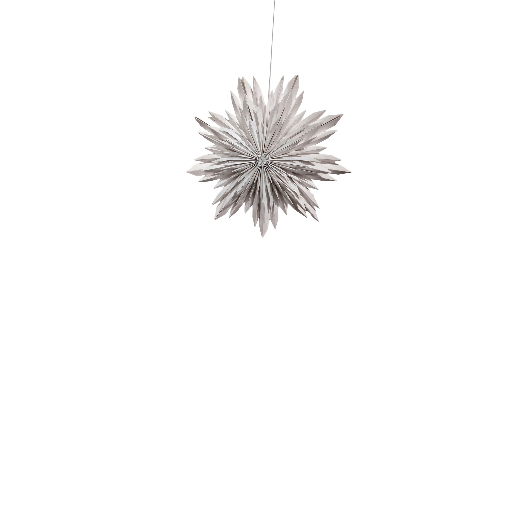Adventsstjärna 'Oslo' 45cm - Vit