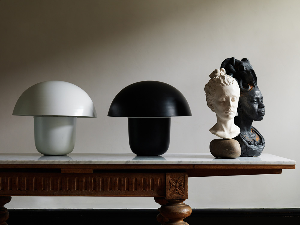 Bordslampa 'Carl-Johan' - Svart S