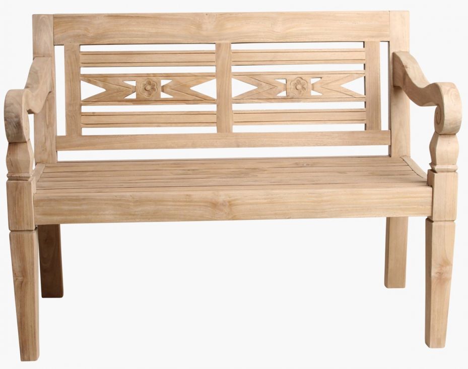 Utebänk 'Boho' - Teak