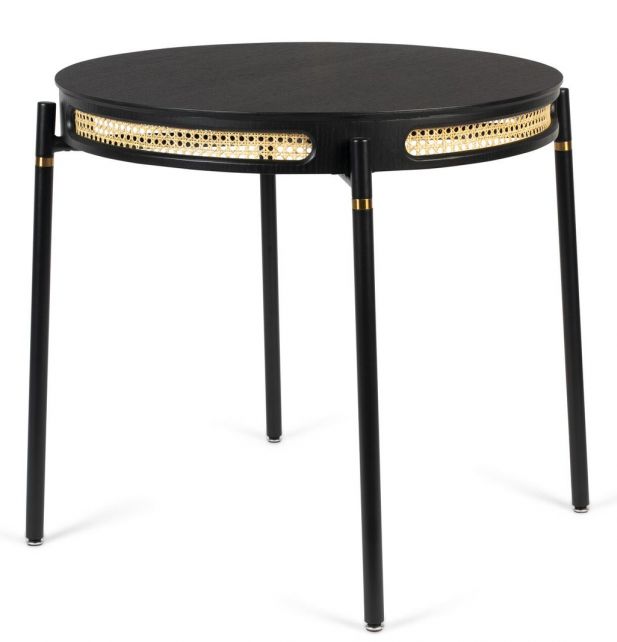 matbord 'don't stop the webbing' - svart