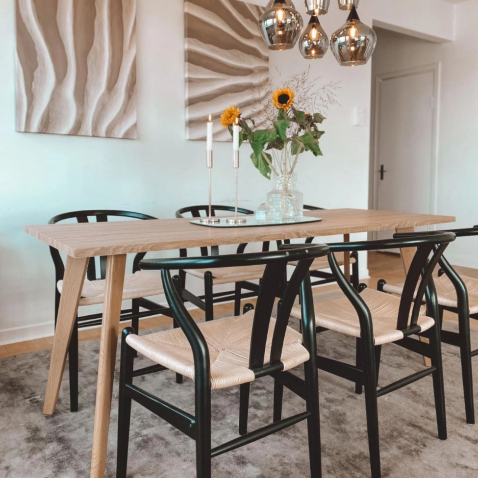 Matbord 'Nordisk' 180x70cm - Ek