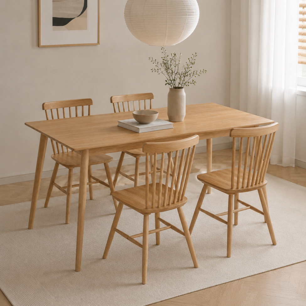 Matbord 'Nordisk' 120x70cm - Ek