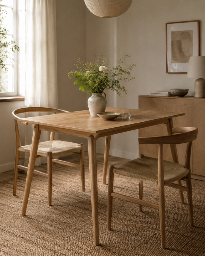 Matbord 'Nordisk' 120x70cm - Ek