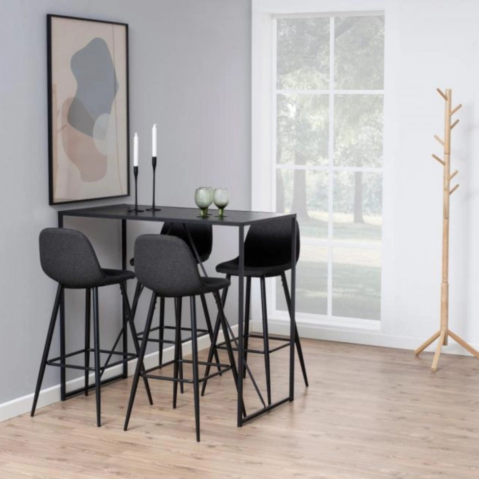 Barstol 'Soller' - Mörkgrå