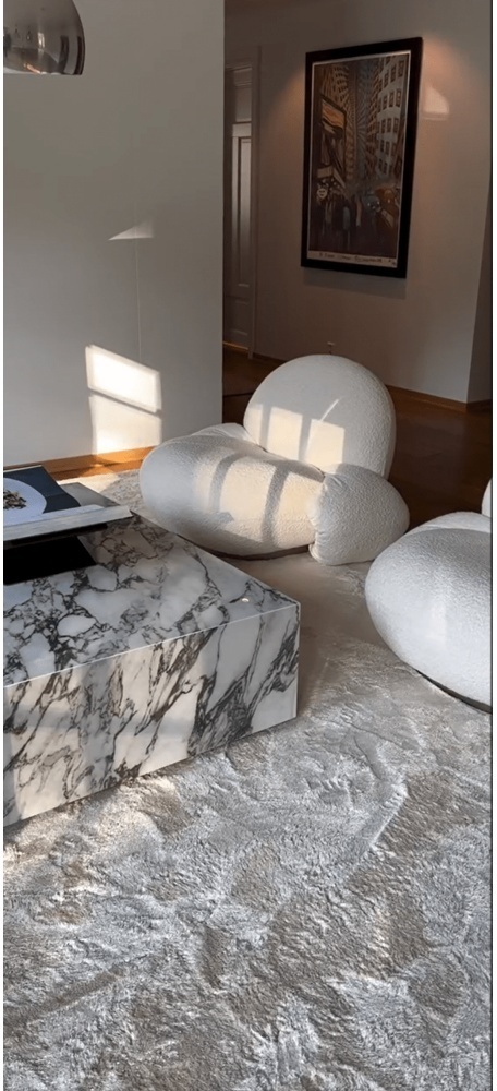 Ryamatta 'Aranga Super Soft' - Beige